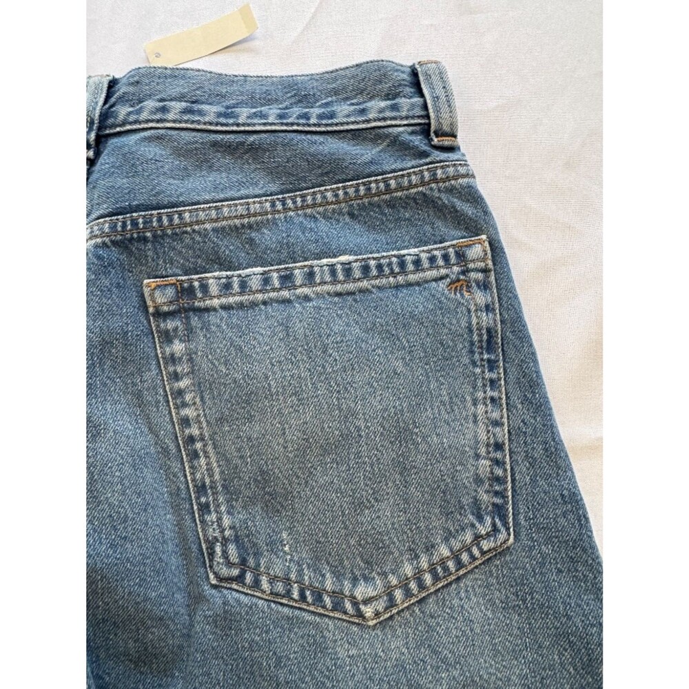 Madewell The Balloon Jean Medium Wash Dobins Distressed Size 29 - Picture 13 of 13